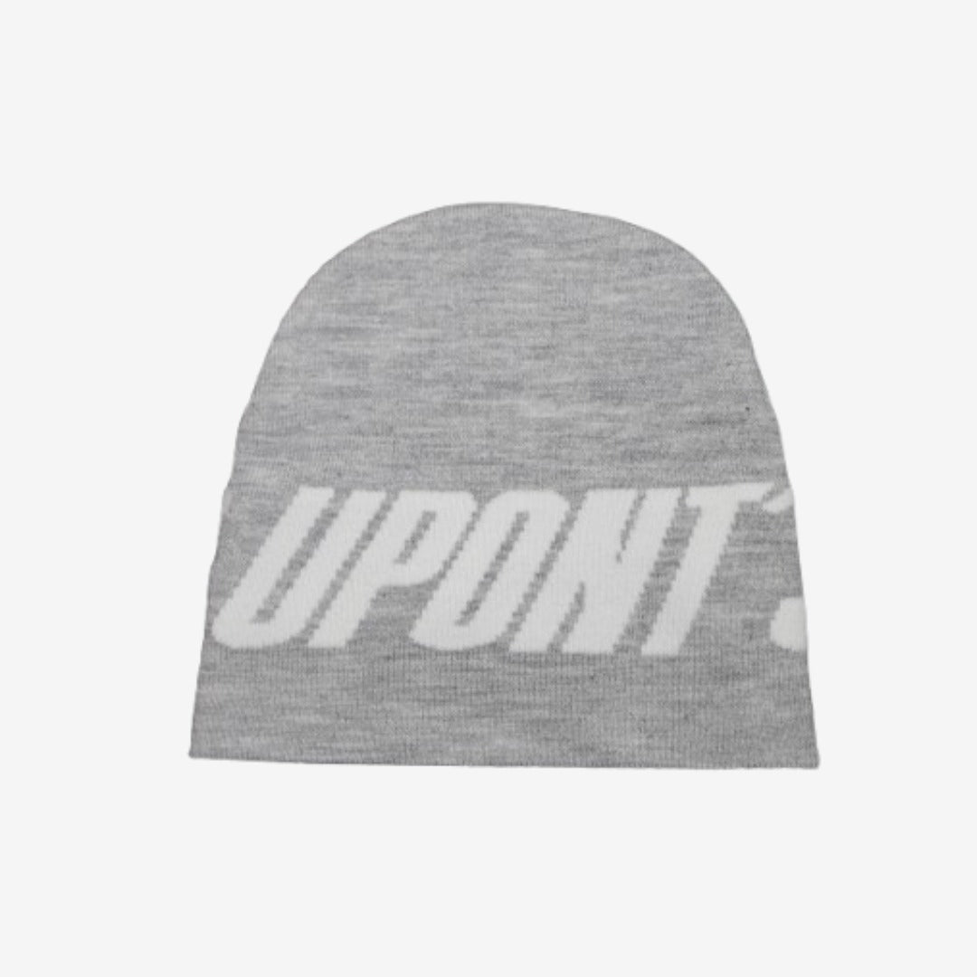 JACQUARD BEANIE GREY