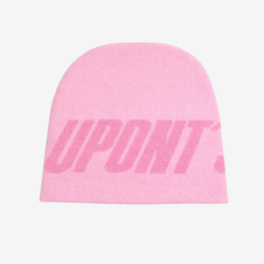 JACQUARD BEANIE PINK