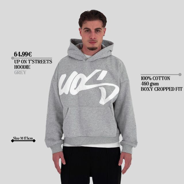 UOS GREY HOODIE